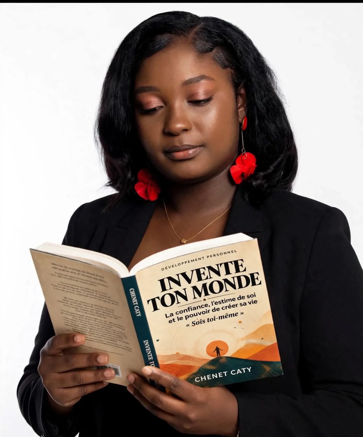 Lecture du livre Invente ton monde de Chenet Caty